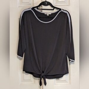 5/$25 Studio Works Black and White Blouse
